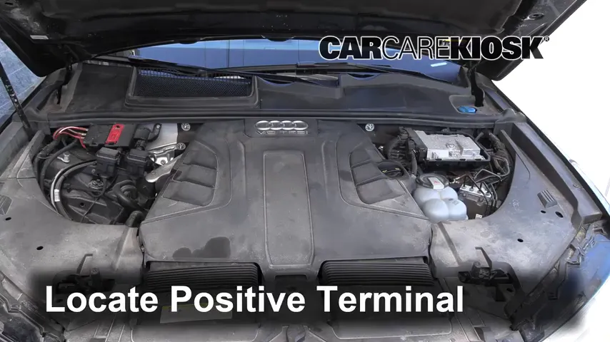 2017 Audi Q7 Premium 3.0L V6 Supercharged Battery Jumpstart